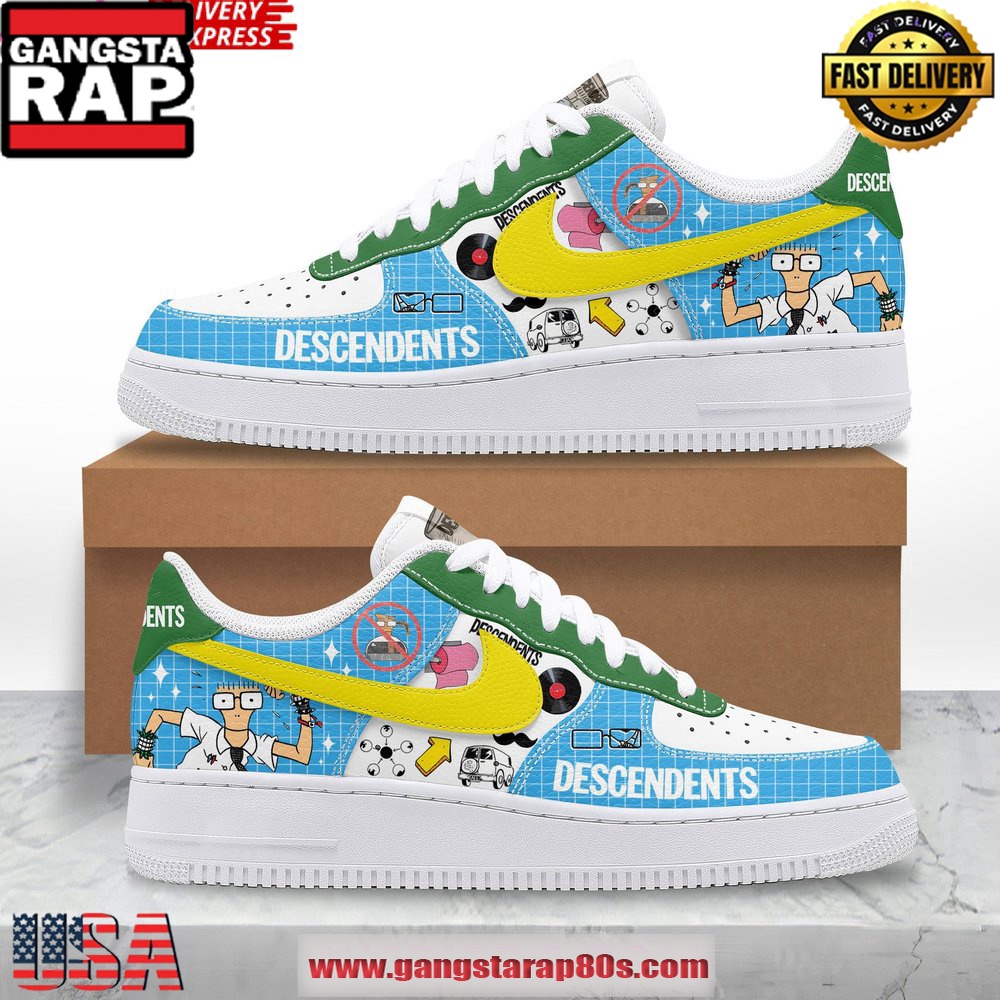 Descendents Science Lab Limited Edition Air Force 1 Running Sneakers Shoes Descendents Science Lab Limited Edition Air Force 1 Running Sneakers Shoes