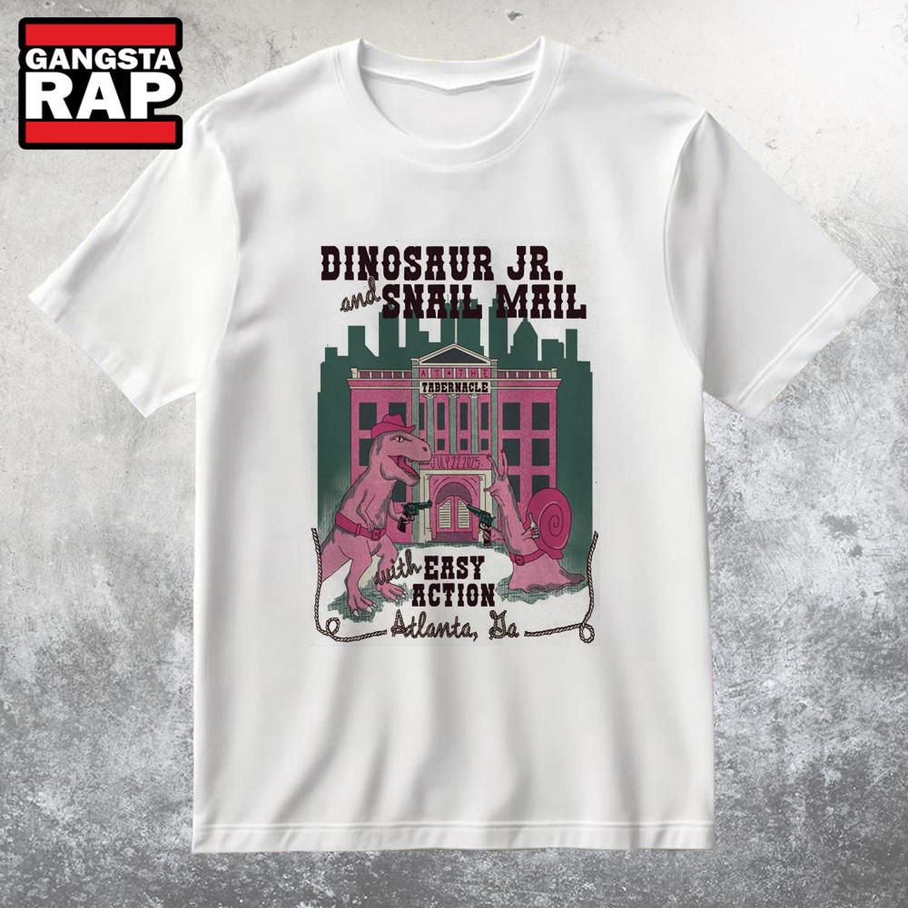 Dinosaur JR. And Snail Mail Jul 22 2025 Tabernacle In Atlanta GA T Shirt Dinosaur JR. And Snail Mail Jul 22 2025 Tabernacle In Atlanta GA T Shirt