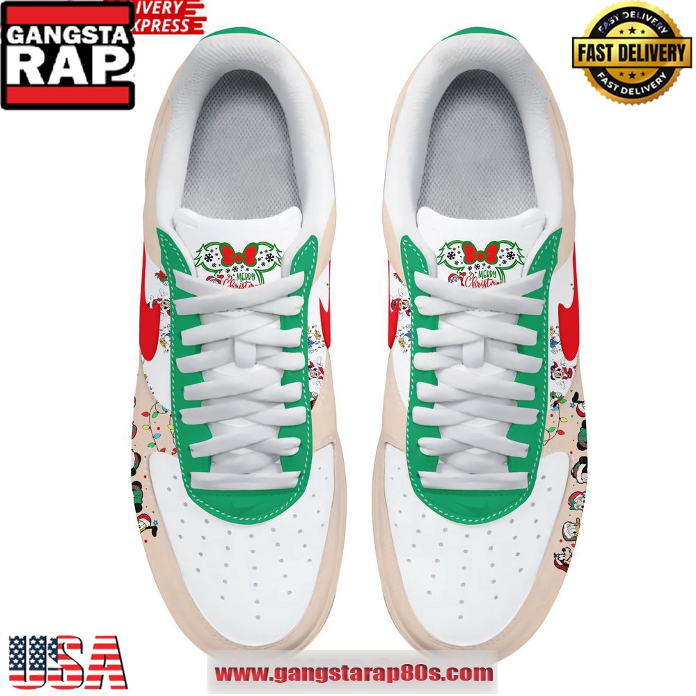 Disney Mickey Mouse Limited Edition Air Force 1 Running Sneakers Shoes Disney Mickey Mouse Limited Edition Air Force 1 Running Sneakers Shoes