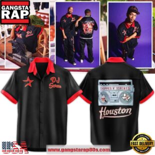 DJ Screw x Houston Astros Limited Edition Hawaiian Shirt