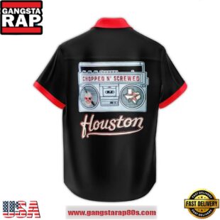 DJ Screw x Houston Astros Limited Edition Hawaiian Shirt