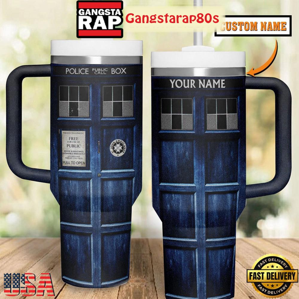 Doctor Who Fan Personalized Tumbler Cup 40oz Doctor Who Fan Personalized Tumbler Cup 40oz