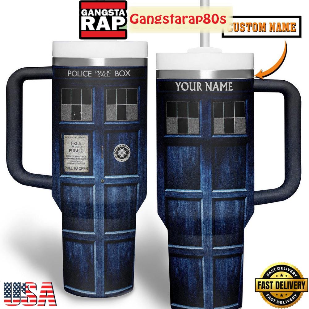 Doctor Who Fan Personalized Tumbler Cup 40oz Doctor Who Fan Personalized Tumbler Cup 40oz