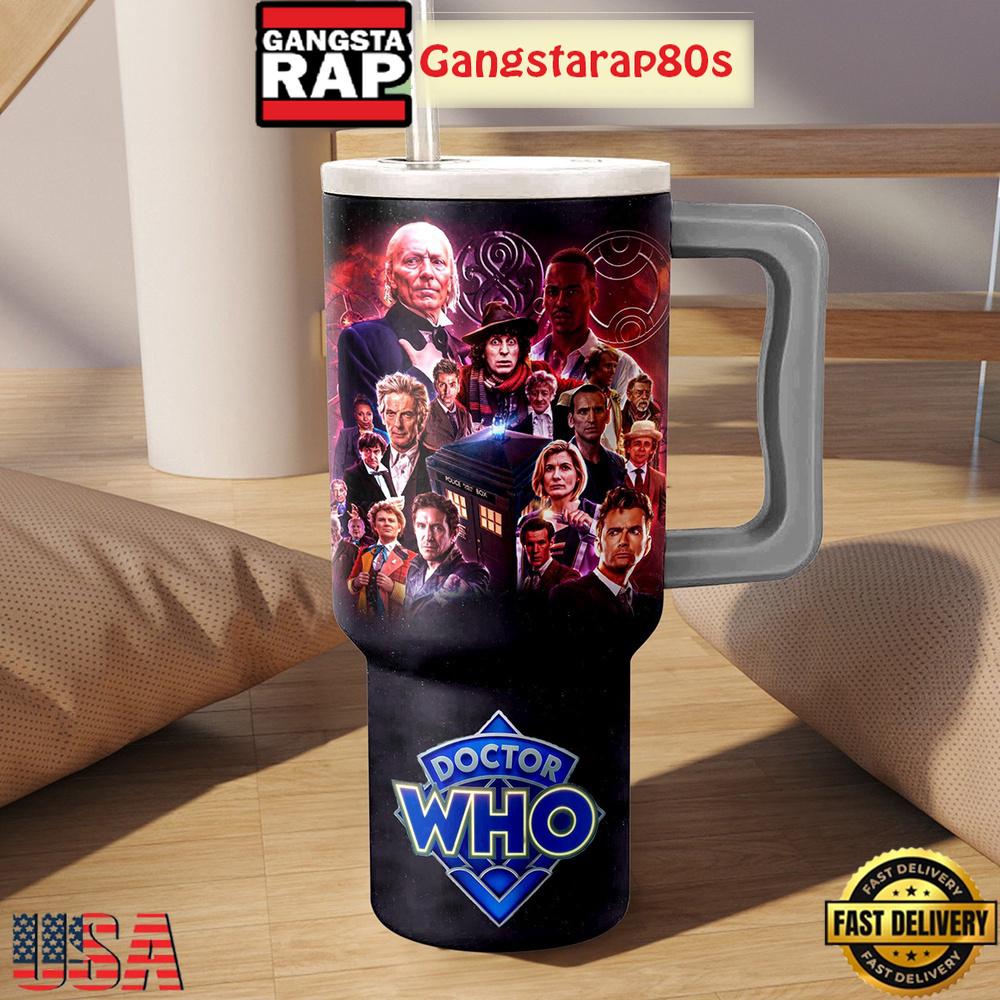 Doctor Who Series Fan Tumbler Cup 40oz Doctor Who Series Fan Tumbler Cup 40oz