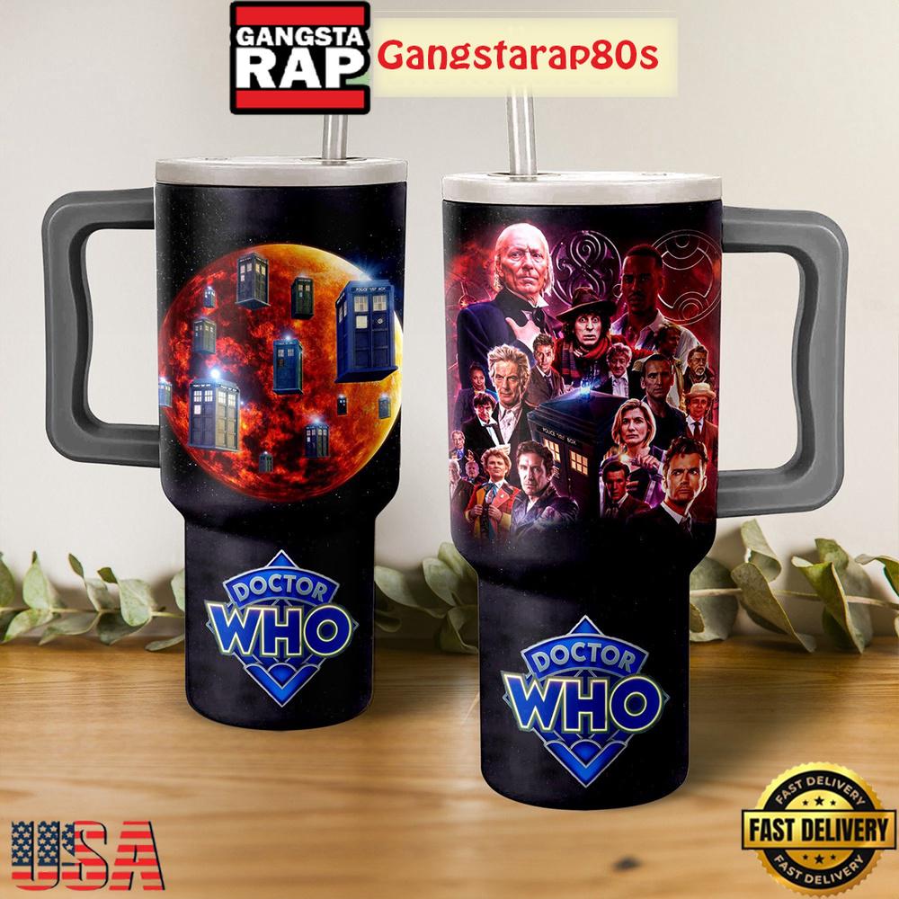 Doctor Who Series Fan Tumbler Cup 40oz Doctor Who Series Fan Tumbler Cup 40oz