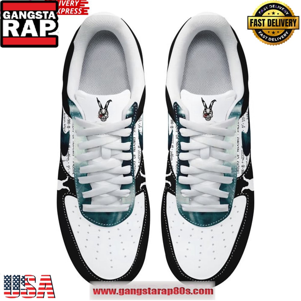 Donnie Darko Limited Edition Air Force 1 Running Sneakers Shoes Donnie Darko Limited Edition Air Force 1 Running Sneakers Shoes
