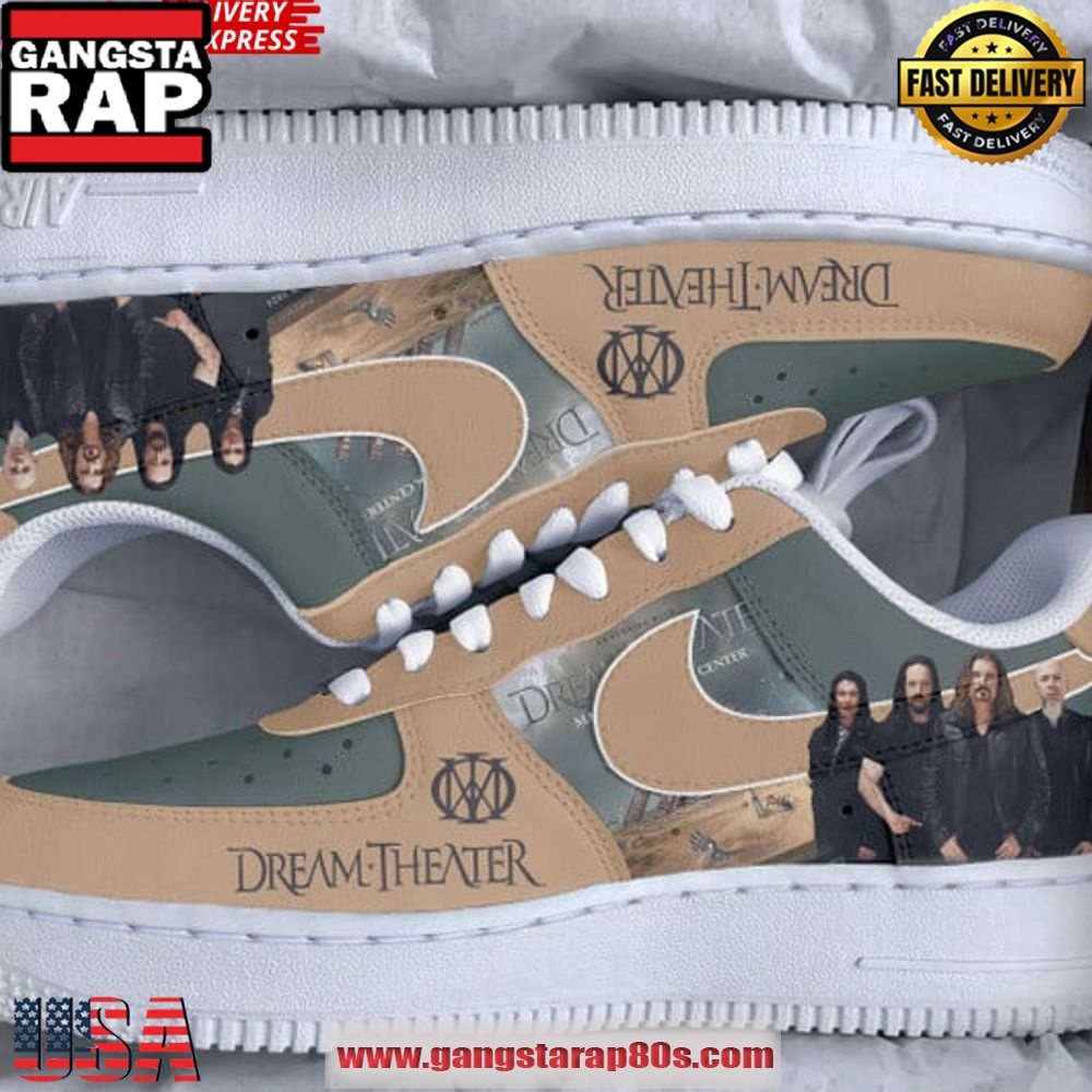 Dream Theater Limited Edition Air Force 1 Shoes Running Sneakers Dream Theater Limited Edition Air Force 1 Shoes Running Sneakers