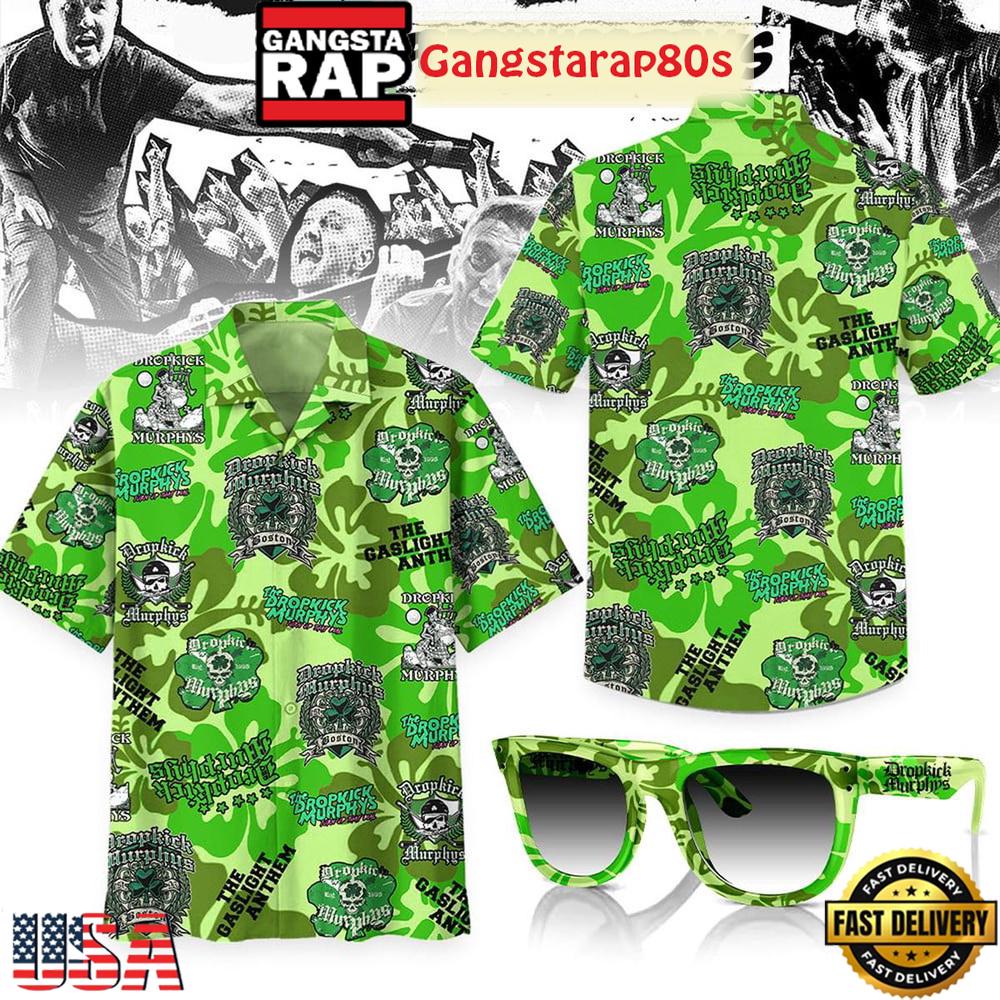 Dropkick Murphys The Gaslight Anthem Aloha Hawaiian Shirt Dropkick Murphys The Gaslight Anthem Aloha Hawaiian Shirt