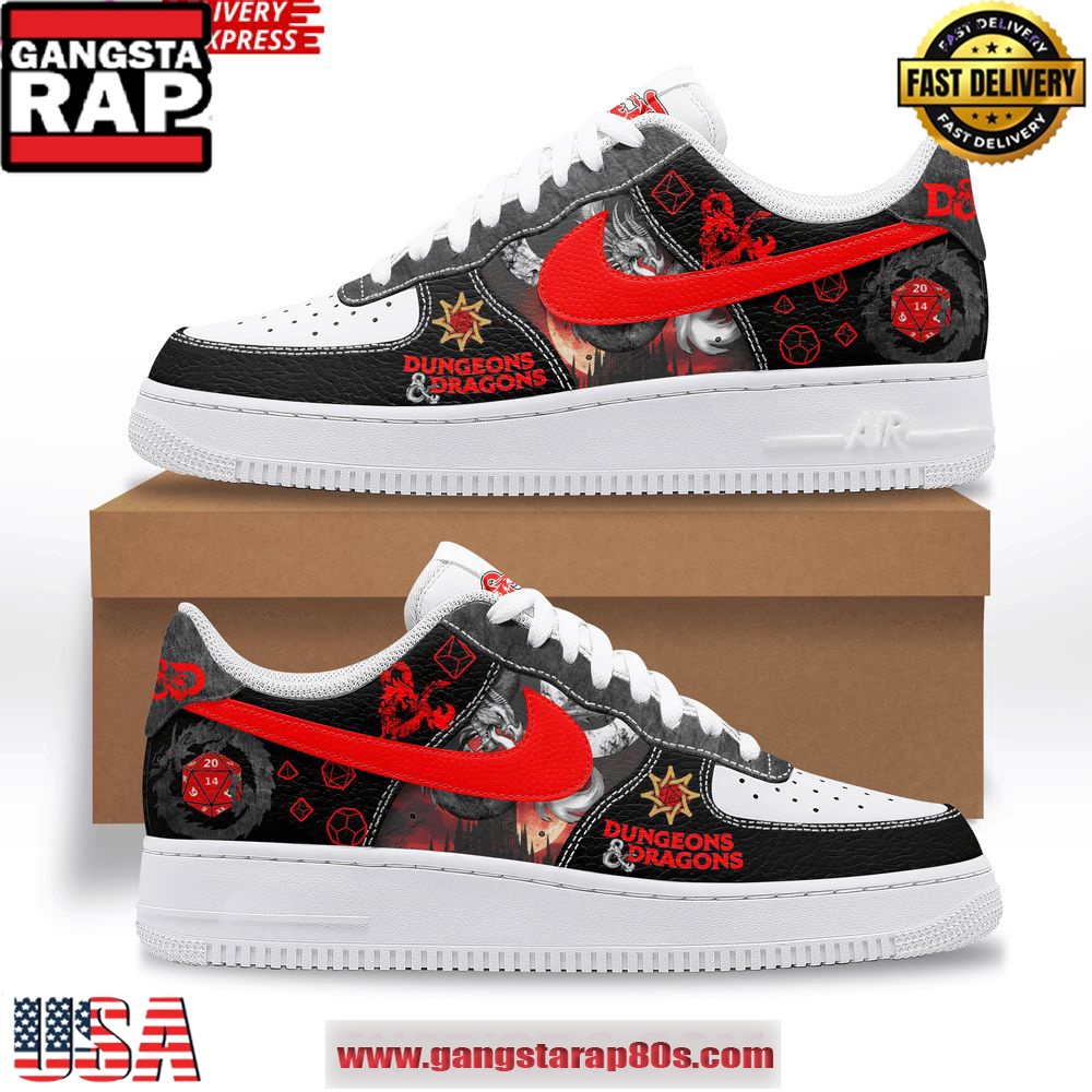 Dungeons & Dragons Limited Edition Air Force 1 Shoes Running Sneakers Dungeons & Dragons Limited Edition Air Force 1 Shoes Running Sneakers