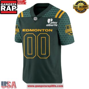 Edmonton Elks New 75th Anniversary Third Custom Football Jersey