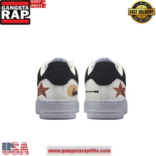 Elvis Presley King of Rock and Roll Nike Air Force 1 Running Sneakers Shoes
