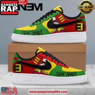 Eminem Houdini Slim Shady Air Force 1 Sneakers Shoes Sneaker