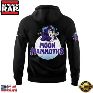 Erie Moon Mammoths Limited Premium Edition Black Hoodie