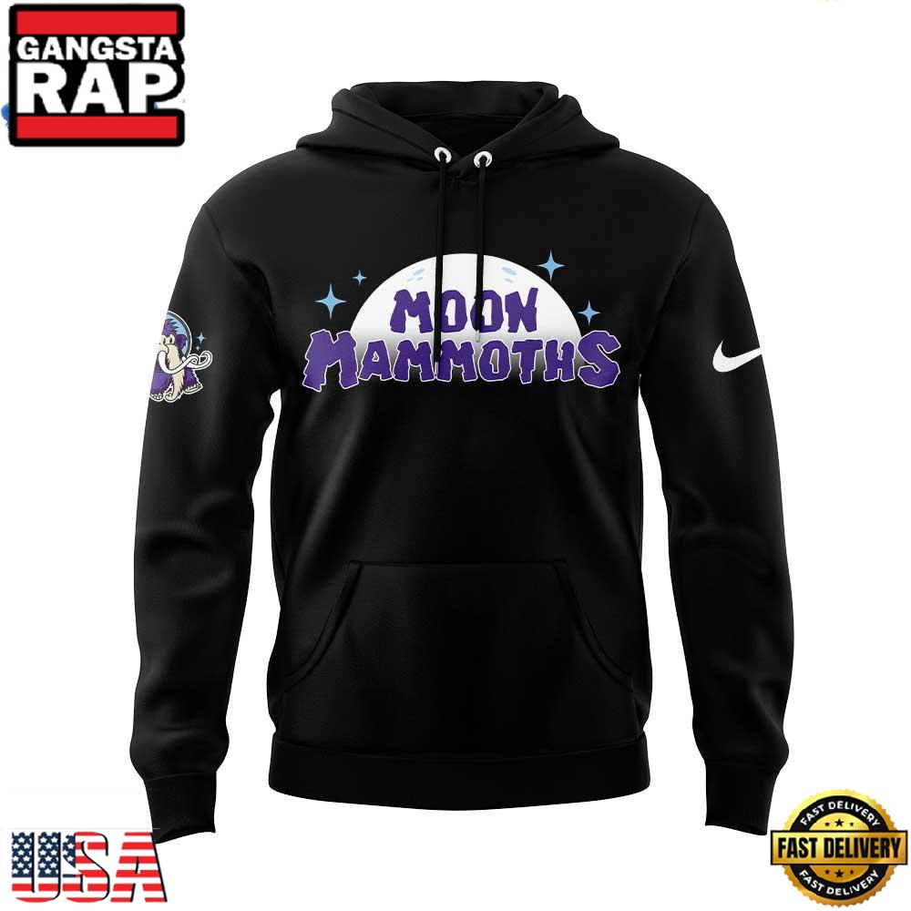 Erie Moon Mammoths Limited Premium Edition Black Hoodie Erie Moon Mammoths Limited Premium Edition Black Hoodie