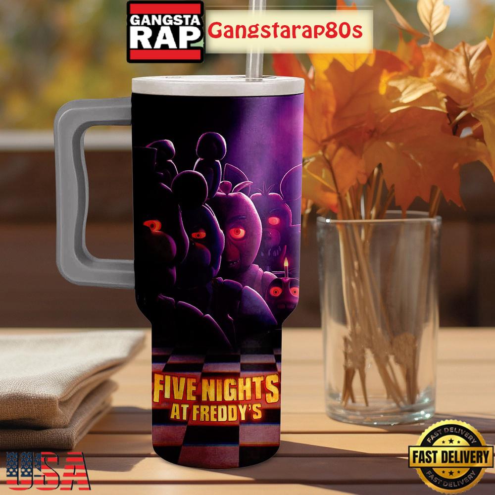 Five Nights At Freddy's Fan Tumbler Cup 40oz Five Nights At Freddy's Fan Tumbler Cup 40oz