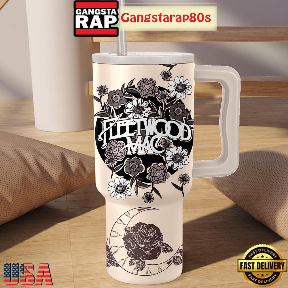 Fleetwood Mac Wind Blow Sun Rise Tumbler Cup 40oz Fleetwood Mac Wind Blow Sun Rise Tumbler Cup 40oz