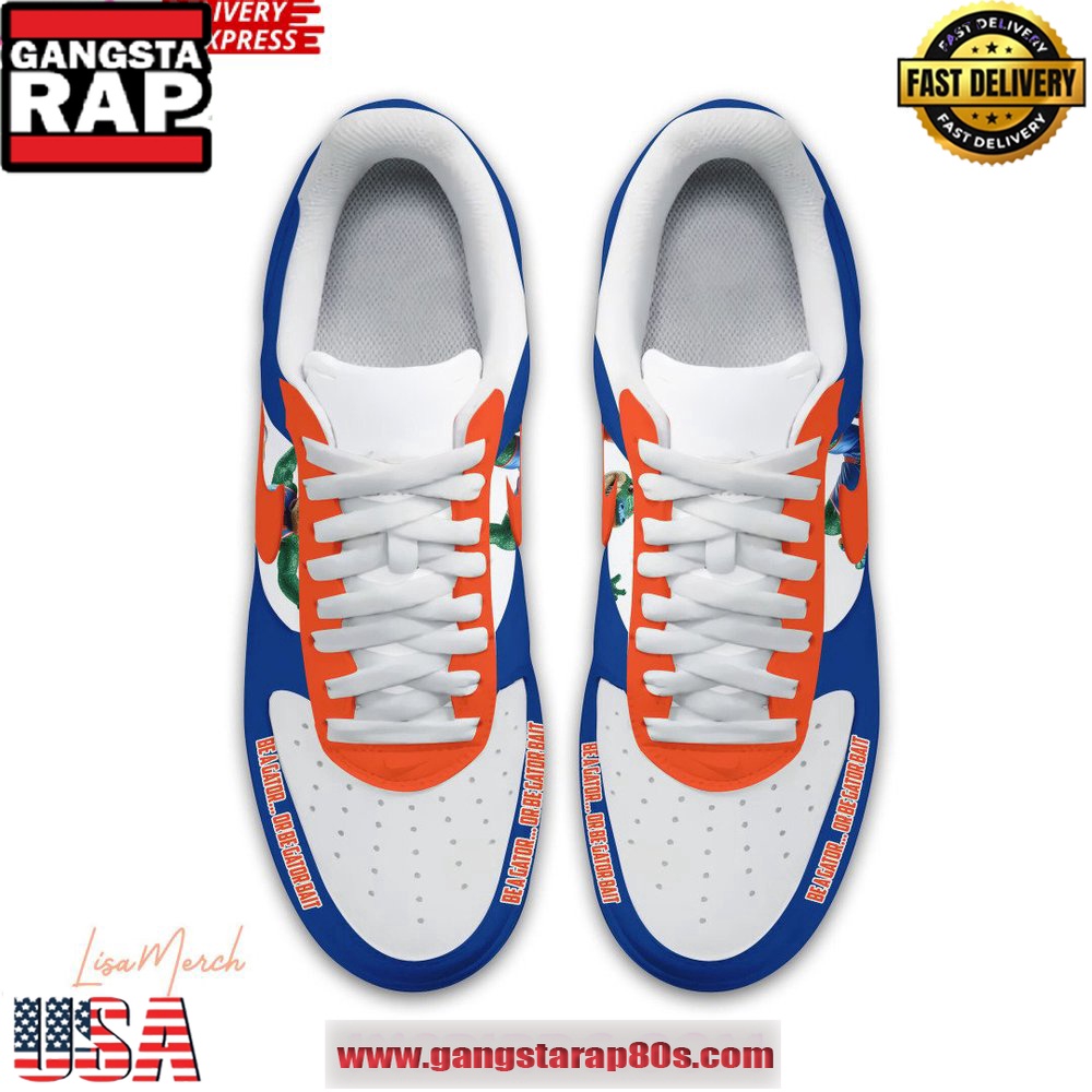 Florida Gators Go Gators Limited Edition Air Force 1 Running Sneakers Shoes Florida Gators Go Gators Limited Edition Air Force 1 Running Sneakers Shoes