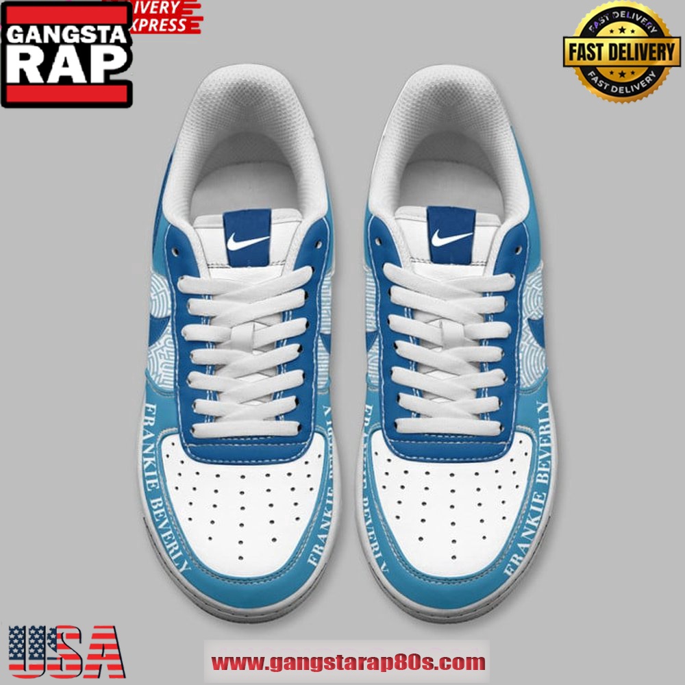 Frankie Beverly Limited Edition Air Force 1 Running Sneakers Shoes Frankie Beverly Limited Edition Air Force 1 Running Sneakers Shoes