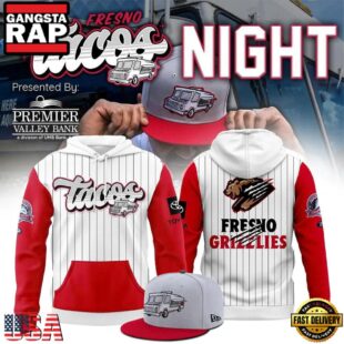 Fresno Grizzlies Tacos Night Special Edition 2025 Hoodie