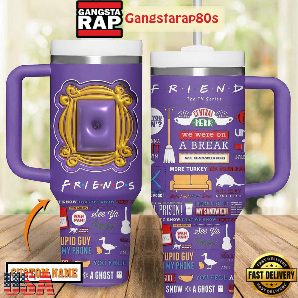 Friends On The Break Personalized Tumbler Cup 40oz Friends On The Break Personalized Tumbler Cup 40oz