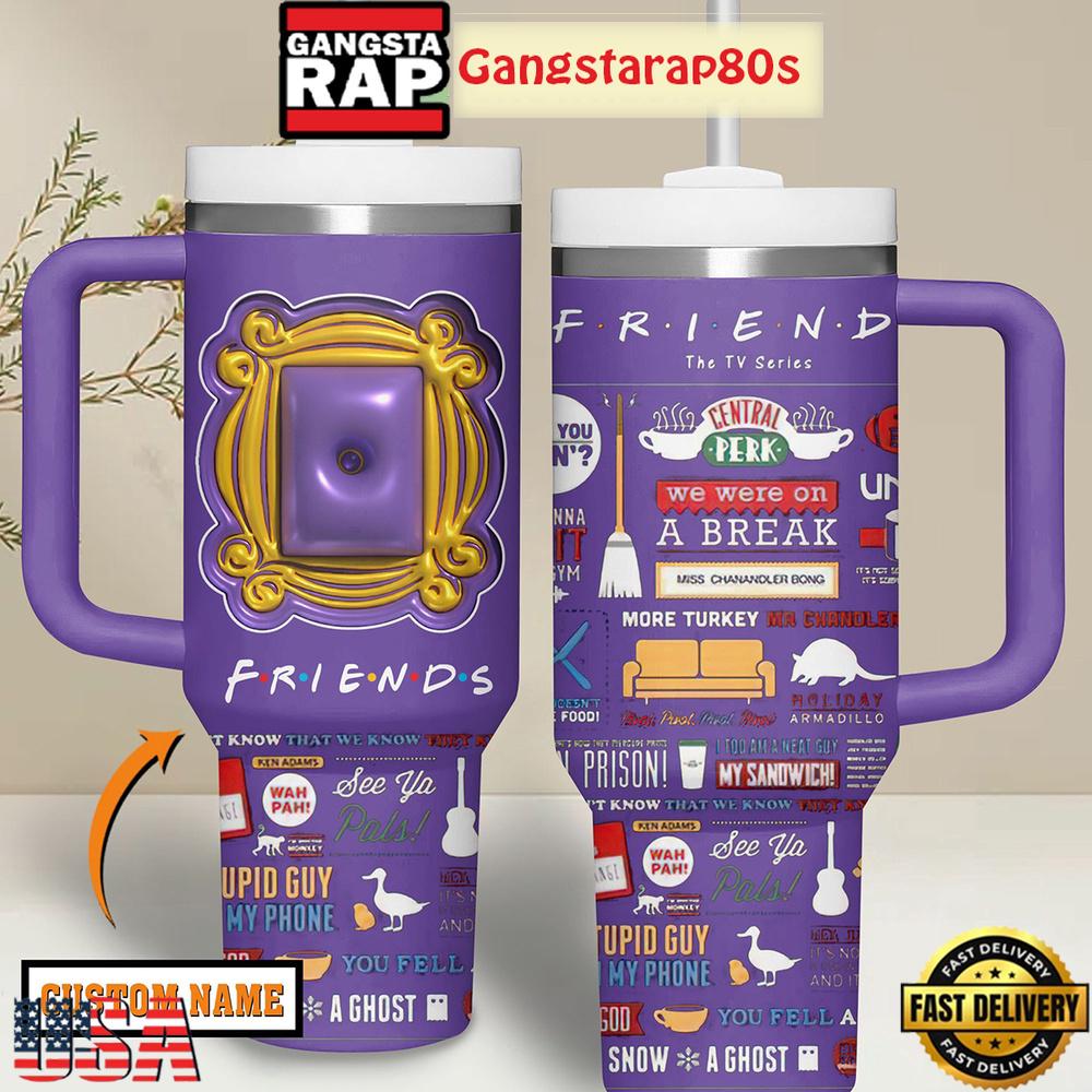 Friends On The Break Personalized Tumbler Cup 40oz Friends On The Break Personalized Tumbler Cup 40oz