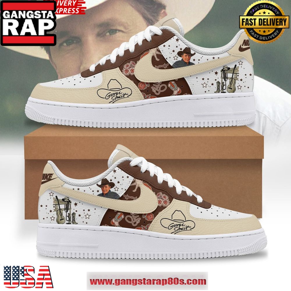 George Strait Country Legends Air Force 1 Shoes Running Sneakers George Strait Country Legends Air Force 1 Shoes Running Sneakers