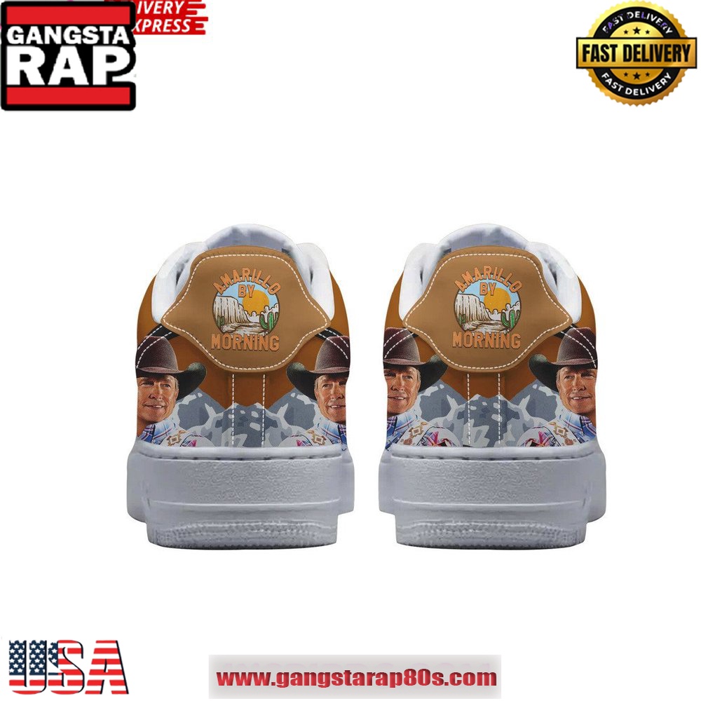 George Strait Merry Christmas Limited Edition Air Force 1 Running Sneakers George Strait Merry Christmas Limited Edition Air Force 1 Running Sneakers