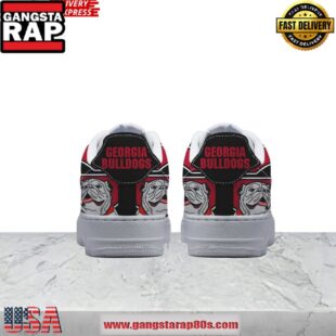 Georgia Bulldogs How Bout Them Dawgs Nike Air Force 1 Running Sneakers Shoes