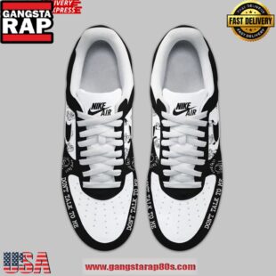 GG Allin Don't Talk To Me Air Force 1 Running Sneakers Shoes