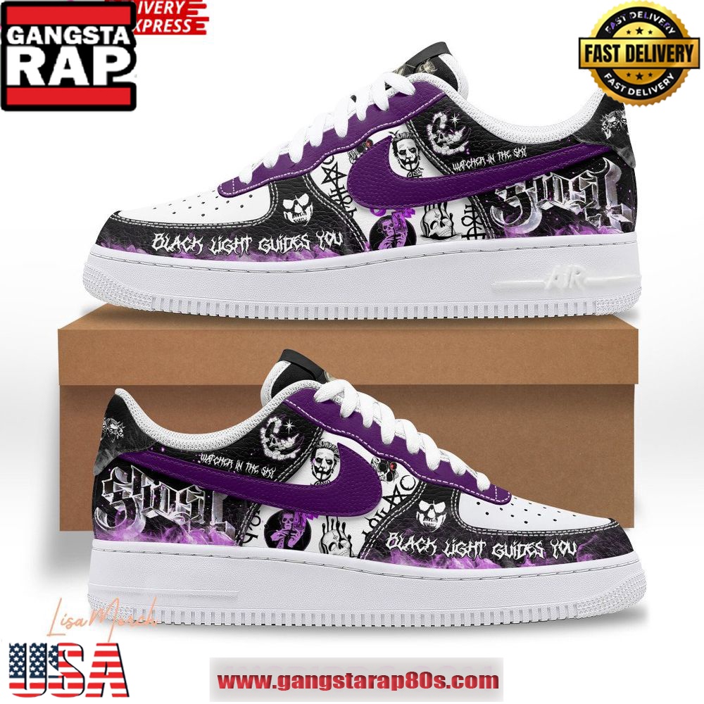 Ghost Band Black Light Guides You 2025 Air Force 1 Shoes Running Sneakers Ghost Band Black Light Guides You 2025 Air Force 1 Shoes Running Sneakers