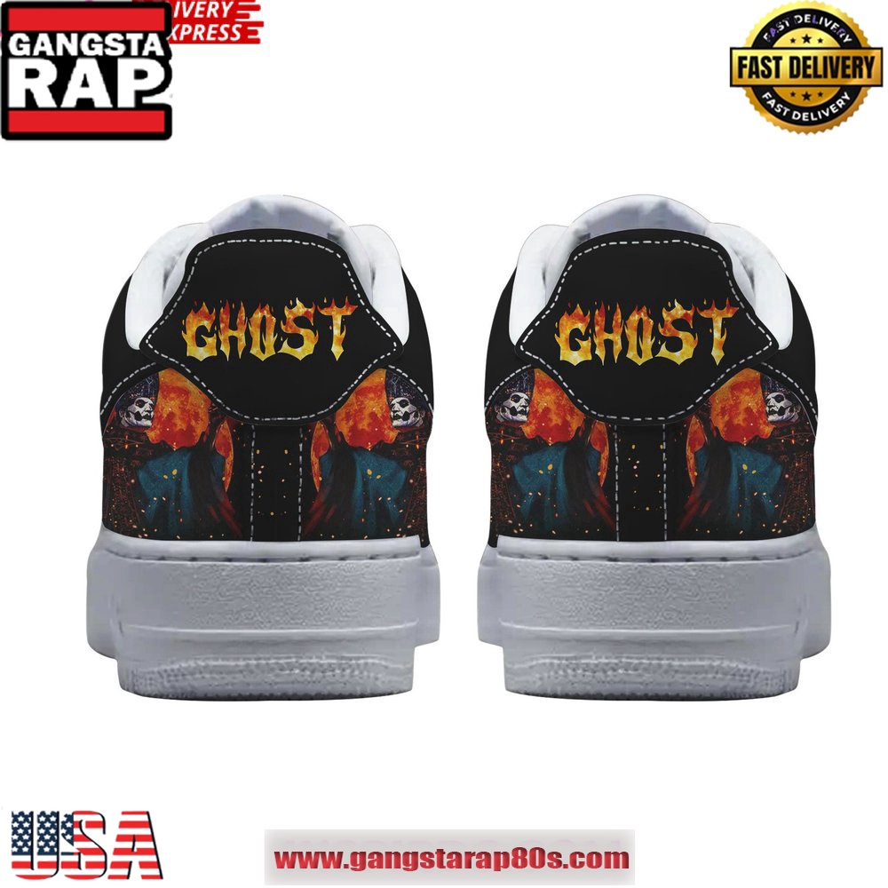 Ghost Band Black Light Guides You Limited Edition Air Force 1 Running Sneakers Shoes Ghost Band Black Light Guides You Limited Edition Air Force 1 Running Sneakers Shoes