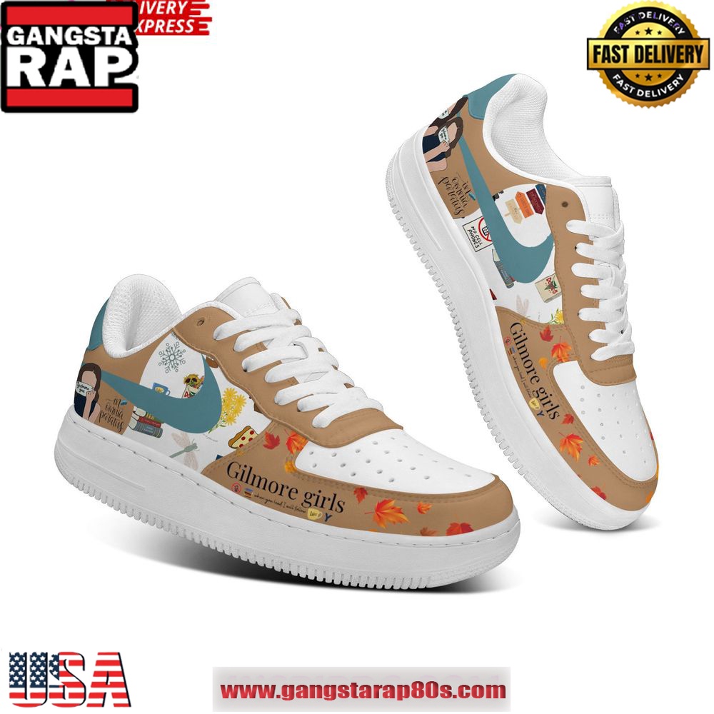 Gilmore Girls Limited Edition Air Force 1 Sneakers Shoes Gilmore Girls Limited Edition Air Force 1 Sneakers Shoes