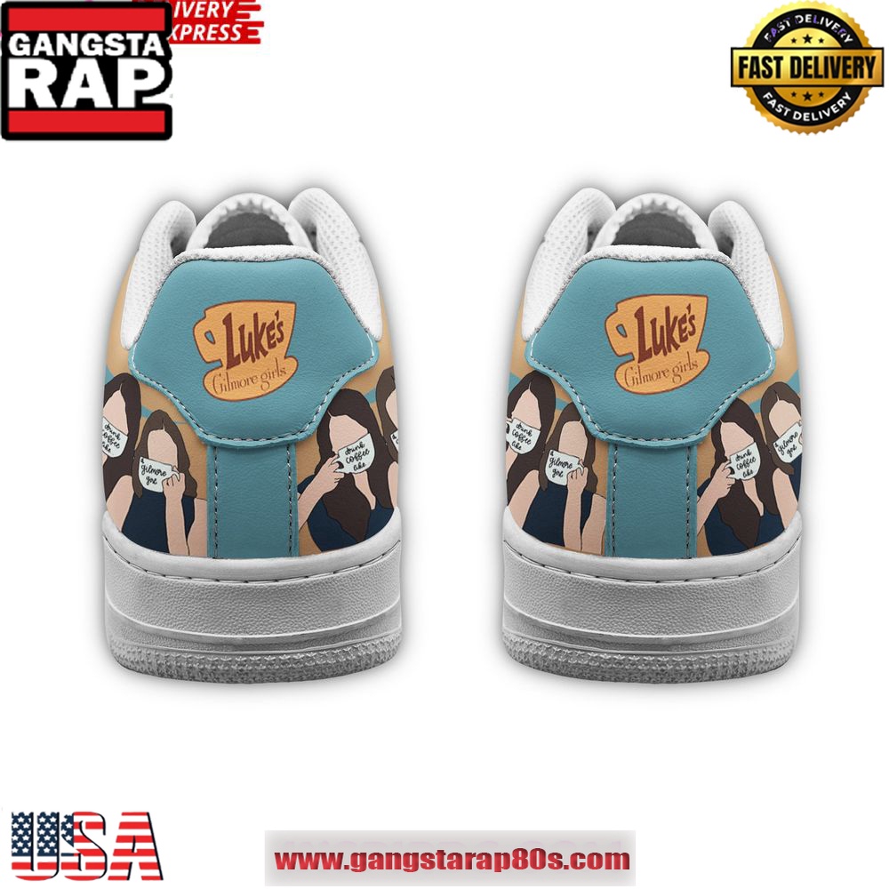 Gilmore Girls Limited Edition Air Force 1 Sneakers Shoes Gilmore Girls Limited Edition Air Force 1 Sneakers Shoes