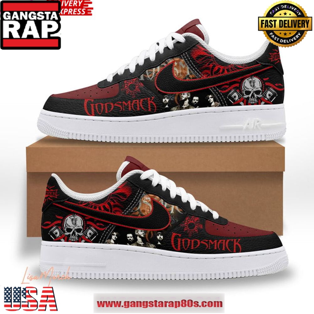 Godsmack Band Limited Edition Air Force 1 Sneaker Shoes Running Sneakers Godsmack Band Limited Edition Air Force 1 Sneaker Shoes Running Sneakers