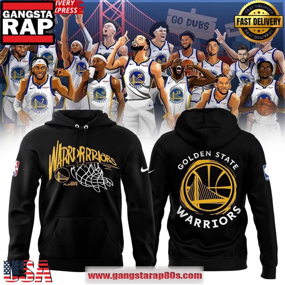 Golden State Warriors 2025 Play Off Special Unisex Hoodie Golden State Warriors 2025 Play Off Special Unisex Hoodie