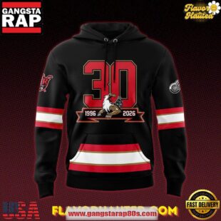 Grand Rapids Griffins 30th Anniversary Celebrations Special All Over Print Hoodie