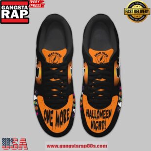 Grateful Dead One More Halloween Night Air Force 1 Running Sneakers Shoes