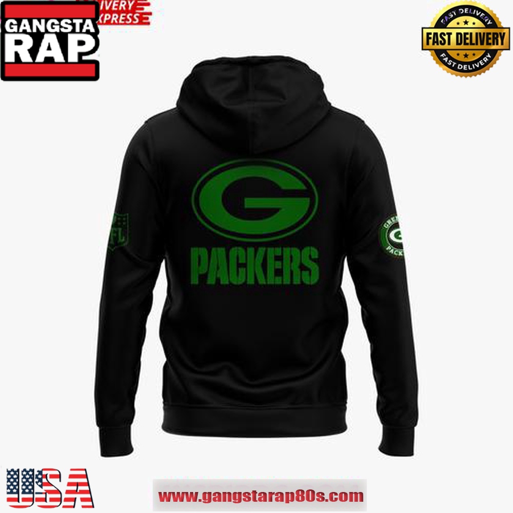Green Bay Packers Mental Health Awareness 2025 Black Unisex Hoodie Green Bay Packers Mental Health Awareness 2025 Black Unisex Hoodie