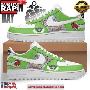 Green Day Dookie Air Force 1 Sneakers Shoes Shoes