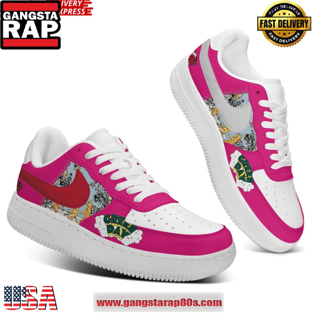Green Day Dookie Air Force 1 Sneakers Shoes Shoes Green Day Dookie Air Force 1 Sneakers Shoes Shoes
