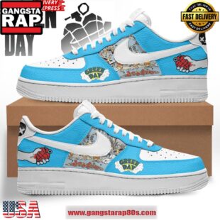 Green Day Dookie Air Force 1 Sneakers Shoes Shoes