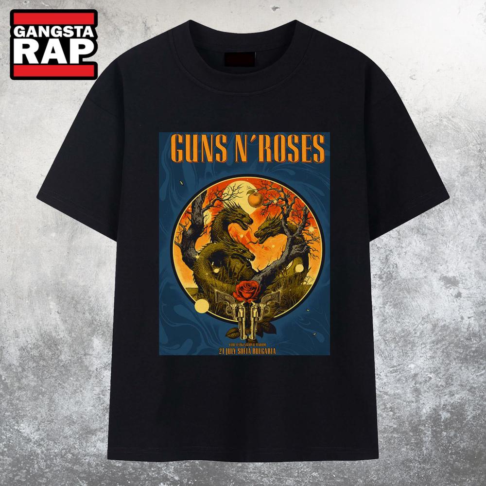 Guns N' Roses Jul 21 2025 In Sofia Bulgaria T Shirt Guns N' Roses Jul 21 2025 In Sofia Bulgaria T Shirt