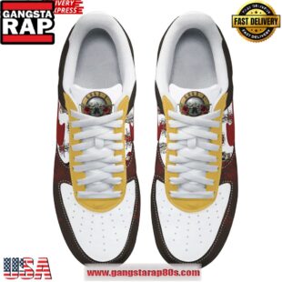 Guns N’ Roses Limited Edition Air Force 1 Shoes Running Sneakers
