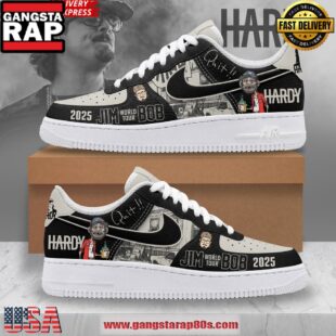 HARDY Jim Bob World Tour 2025 Air Force 1 Running Sneakers Shoes