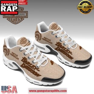 Harley Davidson Native American Limited Edition Custom Air Max Plus Shoes