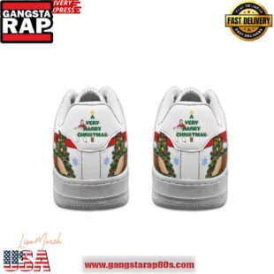 Harry Styles Merry Christmas Limited Edition Air Force 1 Running Sneakers Shoes