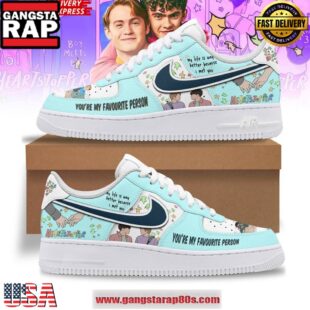 Heartstopper You’re My Favourite Person Air Force 1 Sneakers Shoes