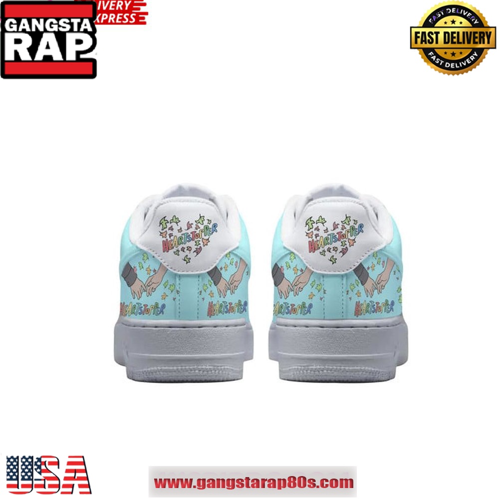 Heartstopper You’re My Favourite Person Air Force 1 Sneakers Shoes Heartstopper You’re My Favourite Person Air Force 1 Sneakers Shoes