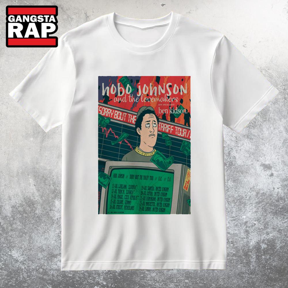 Hobo Johnson And The Lovemakers UK EU 2025 Shows T Shirt Hobo Johnson And The Lovemakers UK EU 2025 Shows T Shirt