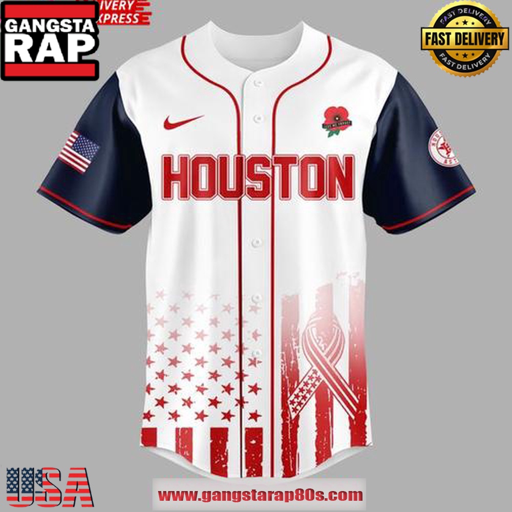 Houston Astros 2025 Memorial Day Special Limited Edition Unisex Hoodie Houston Astros 2025 Memorial Day Special Limited Edition Unisex Hoodie